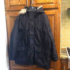 LL Cool J XXL Black Winter coat in EUC